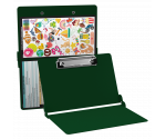 WhiteCoat Clipboard® - Green Child Life Specialist Edition